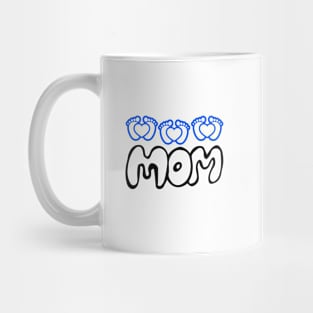 Mom of triplet boys Mug